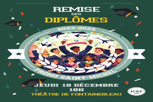 Remise des diplômes de la promotion 2025